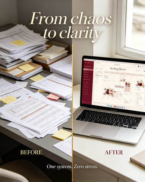 The Executive Wedding Planner — Google Sheets & Excel | US Edition