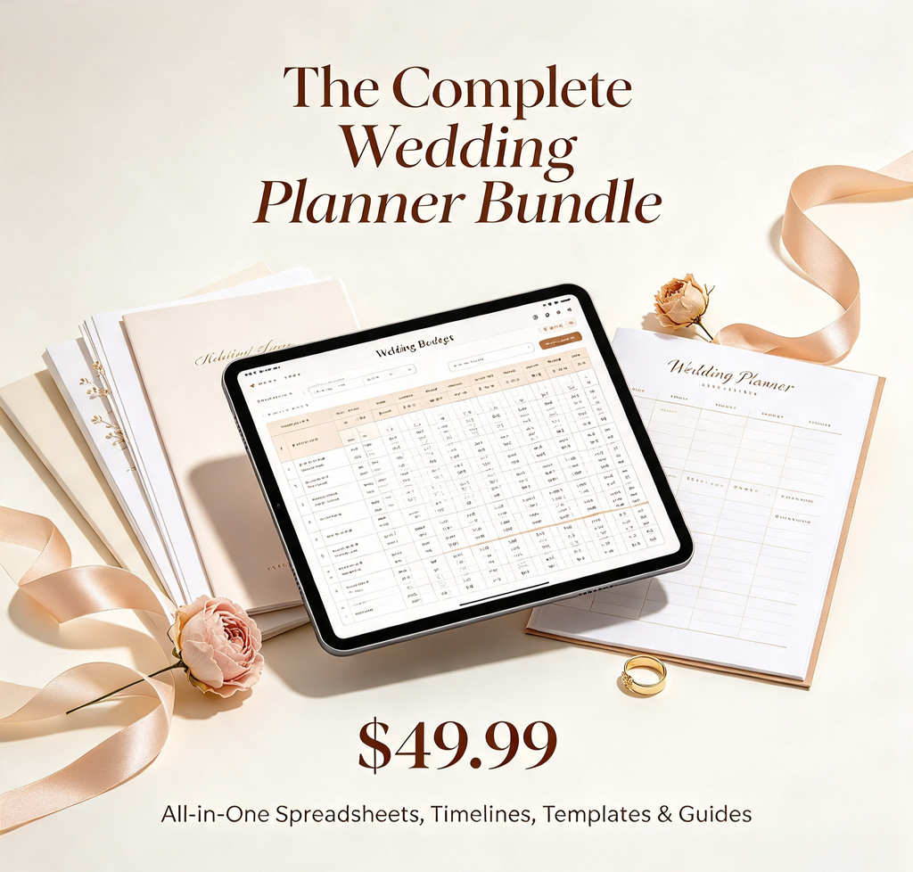 The Complete Wedding Planning Bundle — All Templates & Designs