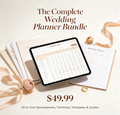 The Complete Wedding Planning Bundle — All Templates & Designs