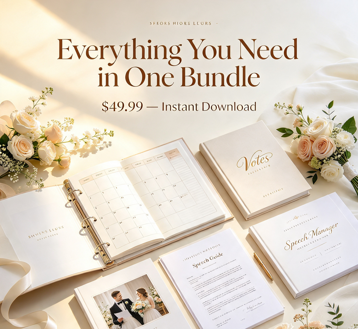 The Complete Wedding Planning Bundle — All Templates & Designs