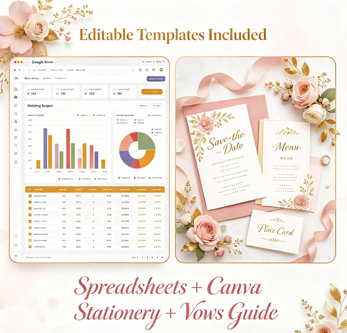 The Complete Wedding Planning Bundle — All Templates & Designs